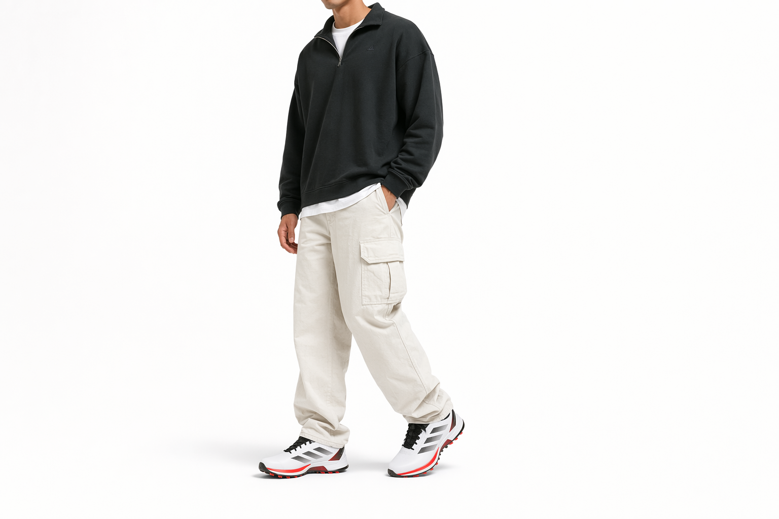 Order Adizero ZG Spikeless Golf 'White Lucid Red'