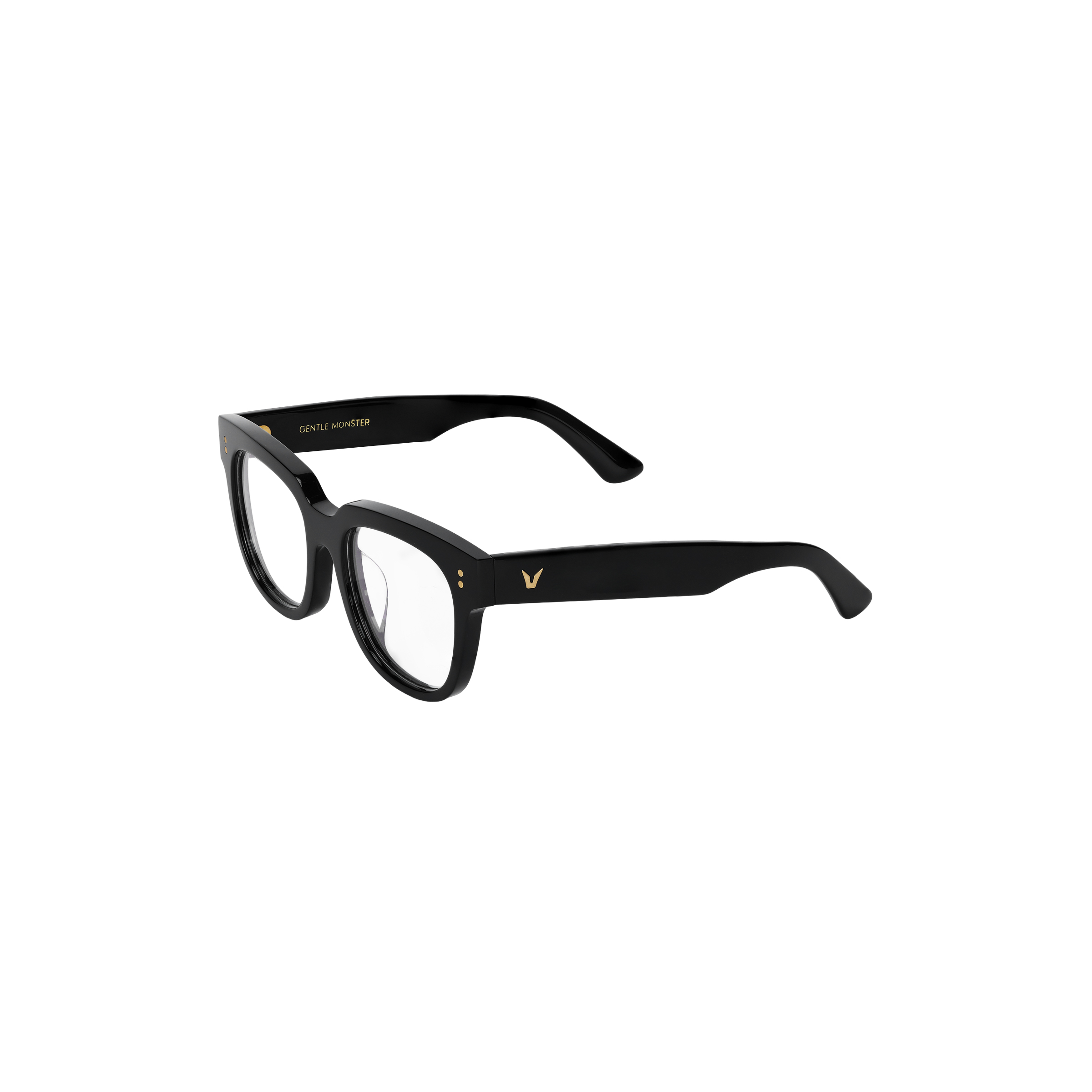Adjustable GENTLE MONSTER UnaC-01 Oval Optical Glasses Black Unisex Couples Frame UNAC-01