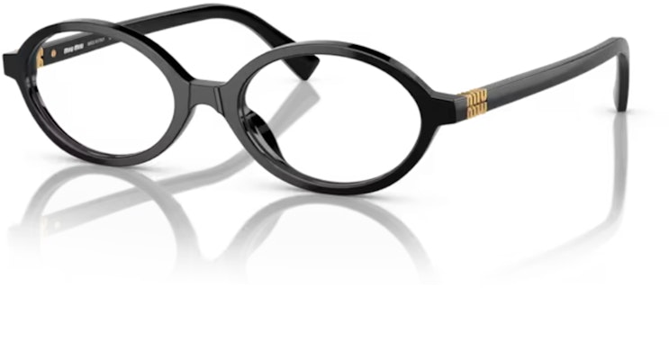 MIU MIU 可调节黑色椭圆醋酸镜框光学眼镜 男女情侣款 MU 01XV 1AB1O1 Order MIU MIU 可调节黑色椭圆醋酸镜框光学眼镜 男女情侣款 MU 01XV 1AB1O1