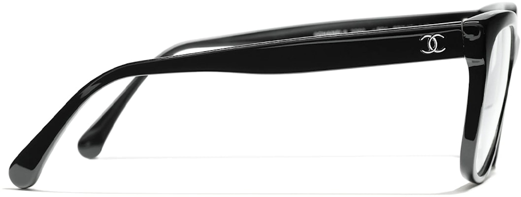 可调节处方CHANEL黑色不规则醋酸光学眼镜男款 CH3392C50153 Shop 可调节处方CHANEL黑色不规则醋酸光学眼镜男款 CH3392C50153