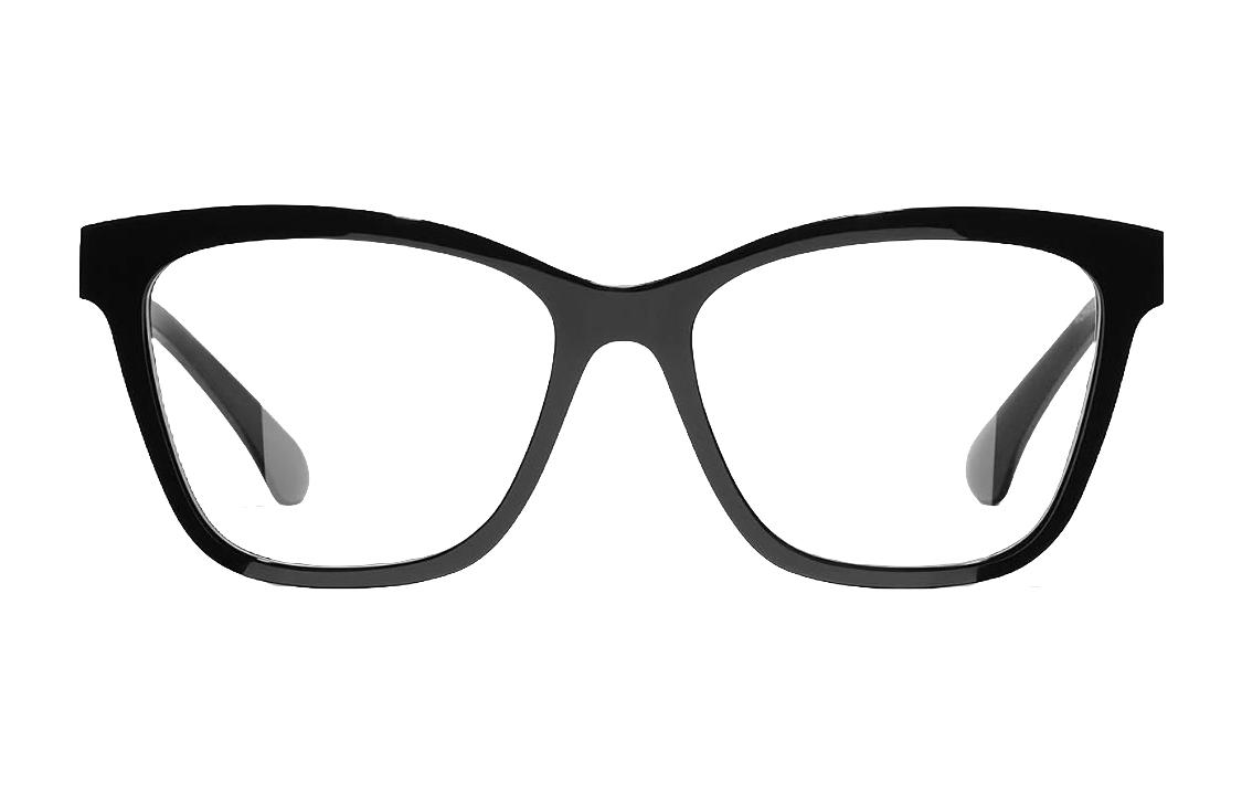 Order 香奈儿男士可调节椭圆框光学眼镜 - 时尚舒适 CH3429QC622