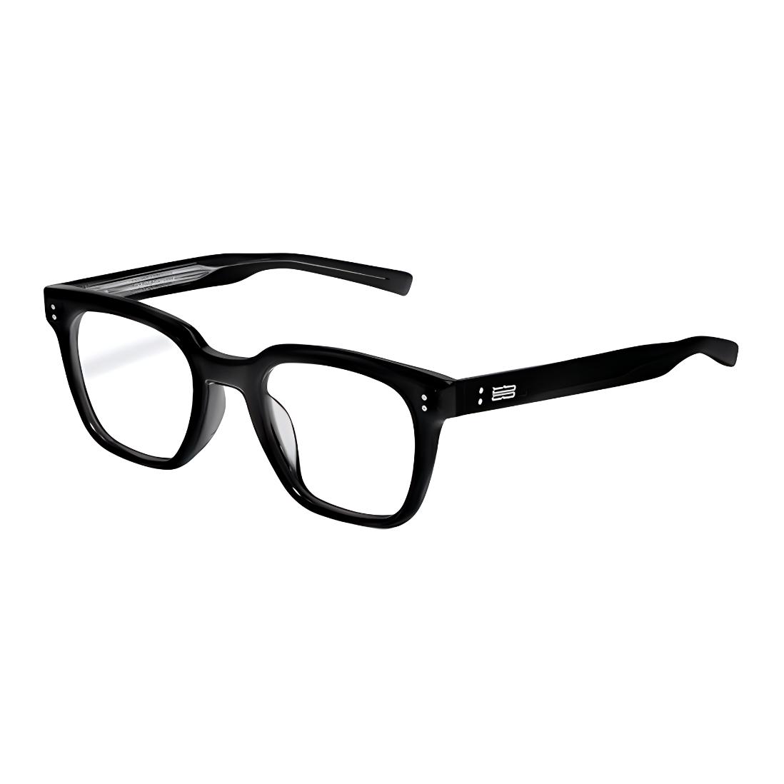 Adjustable Prescription Gentle Monster Black Irregular Optical Glasses Unisex. KARL-01