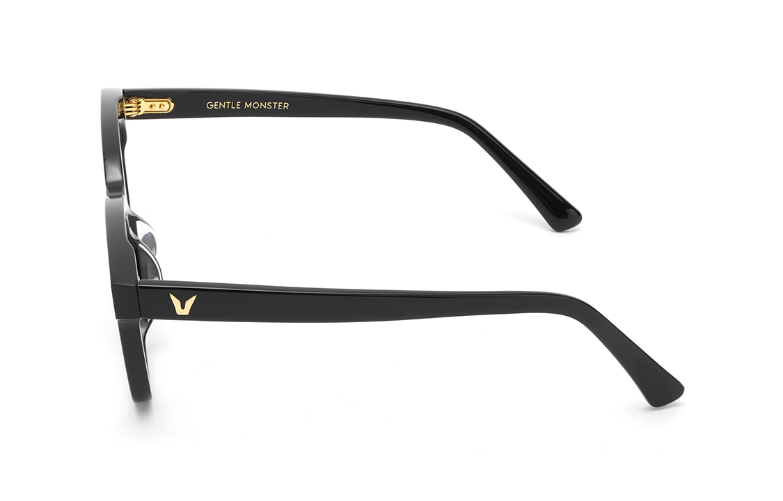 Adjustable Prescription GENTLE MONSTER South Side 01 Black Square Optical Glasses Unisex SOUTH-SIDE-01 圖 4