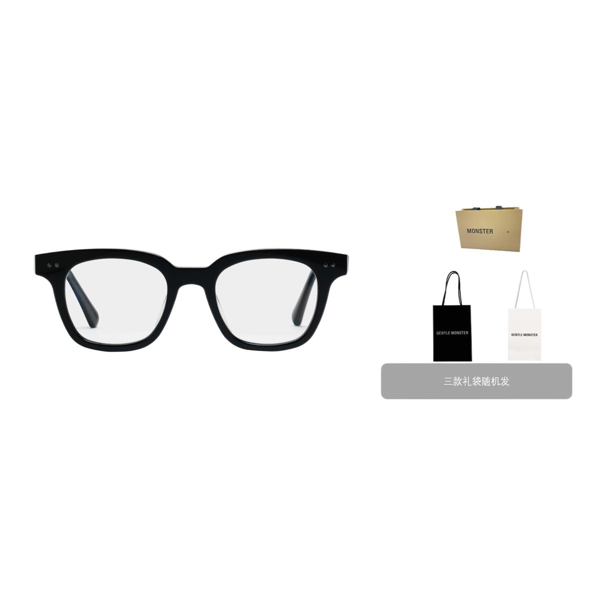 Adjustable Prescription GENTLE MONSTER South Side 01 Black Square Optical Glasses Unisex SOUTH-SIDE-01 圖 5