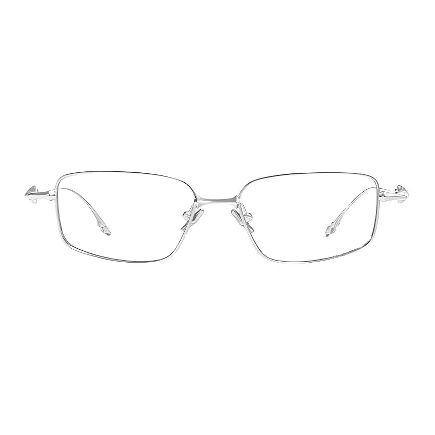 Adjustable Prescription GENTLE MONSTER Square Geometric Optical Glasses Silver Unisex ATOMIC-02