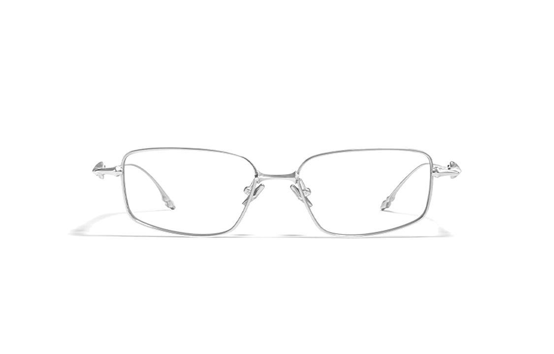 Order ジェントルモンスター 調整可能 処方メガネ スクエア ジオメトリック シルバー ユニセックス ATOMIC-02