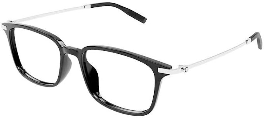 Kacamata Optik MONTBLANC Titanium Full-Rim Persegi Adjustabel - Silver MB0315OA-001 Order Kacamata Optik MONTBLANC Titanium Full-Rim Persegi Adjustabel - Silver MB0315OA-001