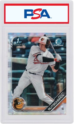 Adley Rutschman 2019 Bowman Draft Chrome Refractor #BDC1 Buy Adley Rutschman 2019 Bowman Draft Chrome Refractor #BDC1