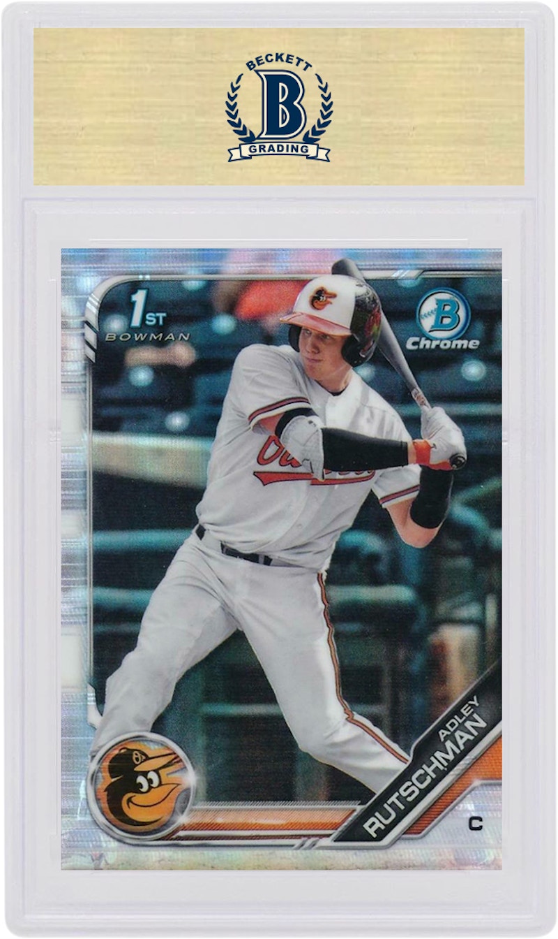Order Adley Rutschman 2019 Bowman Draft Chrome Refractor #BDC1 Kartu Koleksi