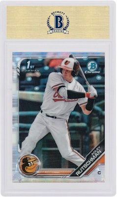 Adley Rutschman 2019 Bowman Draft Chrome Refractor #BDC1 Order Adley Rutschman 2019 Bowman Draft Chrome Refractor #BDC1