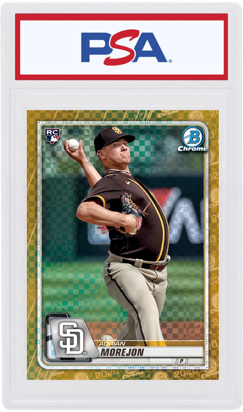 Buy 2020 Bowman Chrome X 모레혼 루키 골드 X-Fractor /3 #48
