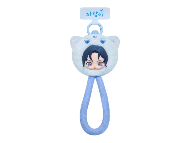 aespa x Pop Mart Fluffy Club Series Fluffy KARANGI - KARINA VER. Phone Lanyard