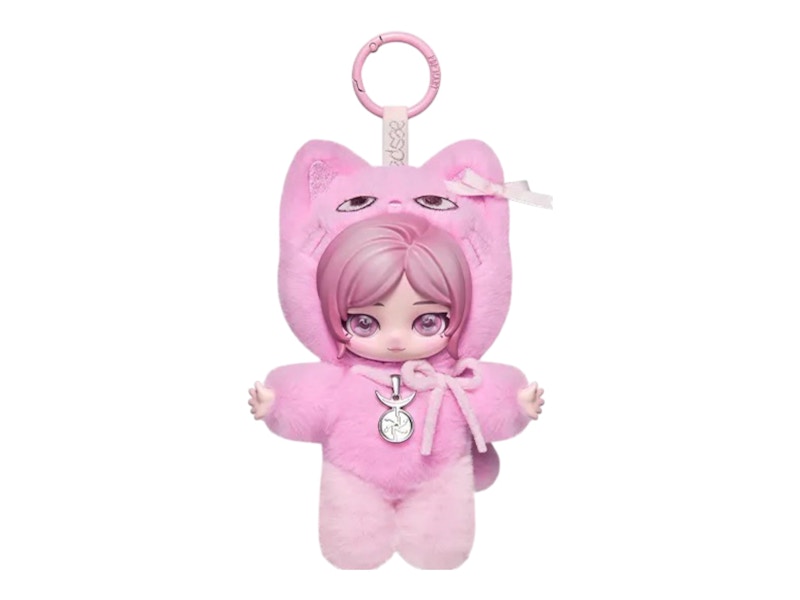 aespa x Pop Mart Fluffy Club Series Jelly GELBULNYANGI - GISELLE VER. Secret Edition Vinyl Plush Doll Pendant