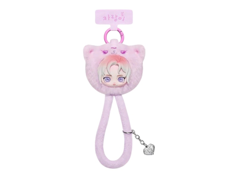 aespa Pop Mart Fluffy Club Series Jelly KARANGI - KARINA VER. Secret Edition Phone Lanyard