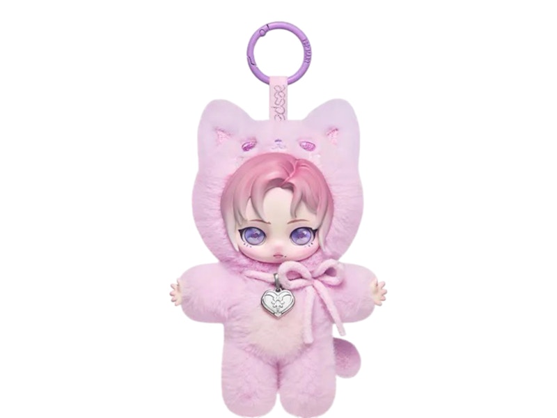 aespa Pop Mart Fluffy Club Series Jelly KARANGI - KARINA VER. Secret Edition Vinyl Plush Doll Pendant