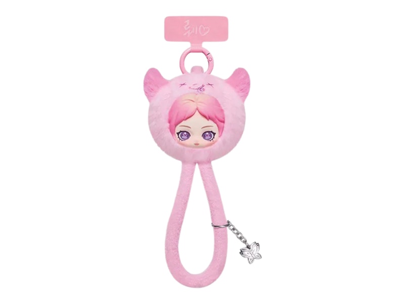aespa x Pop Mart Fluffy Club Series Jelly RWE - NINGNING VER. Secret Edition Phone Lanyard