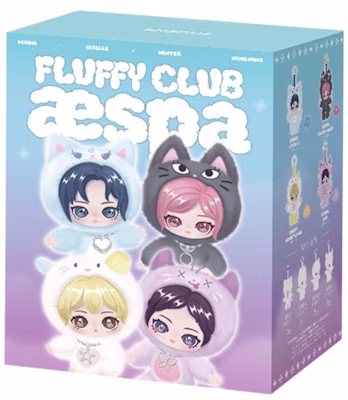 aespa x Pop Mart Fluffy Club Series Vinyl Plush Doll Pendant Single Blind Box Buy aespa x Pop Mart Fluffy Club Series Vinyl Plush Doll Pendant Single Blind Box