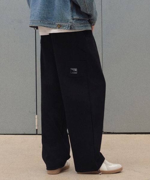 Order Agod Carpenter Daimaoru Wide Sweatpants [Black] A5SLKP02