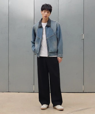 AGOD Carpenter Daimaoru 工装宽松卫裤(黑色) A5SLKP02 Lookbook AGOD Carpenter Daimaoru 工装宽松卫裤(黑色) A5SLKP02