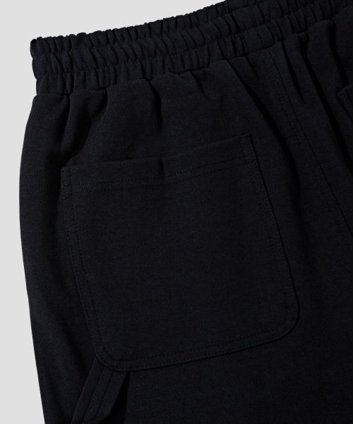Cheap Agod Carpenter Daimaoru Wide Sweatpants [Black] A5SLKP02