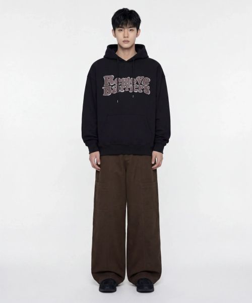 Shop Agod Remove Terry Sweat Hoodie [Black] A5FLKT01