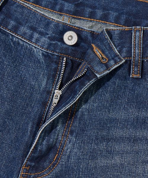 Sizing Agod Snap Button Curved Pants [Dark Blue] A6SLDP06DB