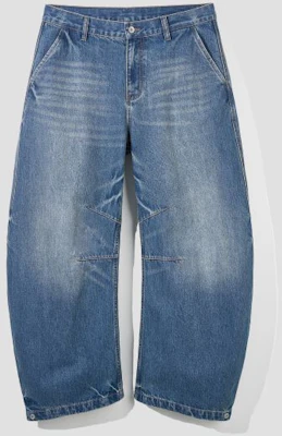 Agod スナップボタン カーブパンツ(ミディアムブルー) A6SLDP06MB Purchase Agod スナップボタン カーブパンツ(ミディアムブルー) A6SLDP06MB