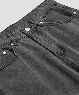 Agod 宽腿牛仔裤(灰色) D6DT01 Sizing Agod 宽腿牛仔裤(灰色) D6DT01