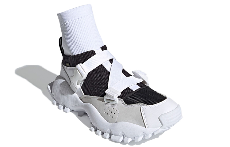 Lookbook adidas AH-005 Hi Seeulater GTX x HYKE '白黑色' 运动鞋 FY6856