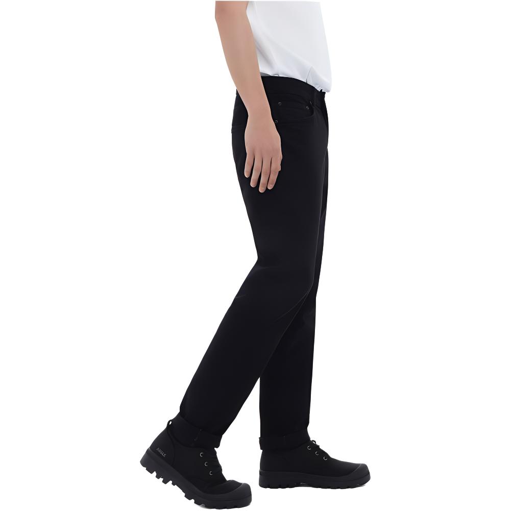 AIGLE  Casual Solid Color Black Jeans - Minimalist and Comfortable. AD451 圖 4