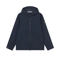 AIGLE Gore-Tex Logo Hooded Jacket Imperial Deep Blue AW461 AIGLE Gore-Tex Logo Hooded Jacket Imperial Deep Blue AW461
