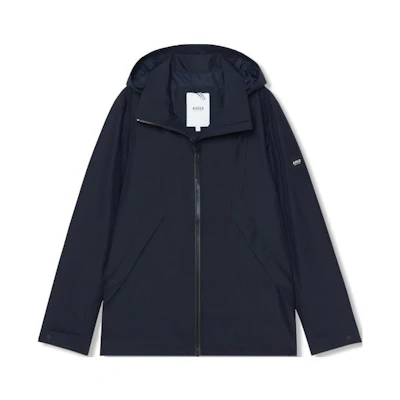 AIGLE GTX Waterproof Windbreaker Outdoor Jacket - Navy Blue N8451