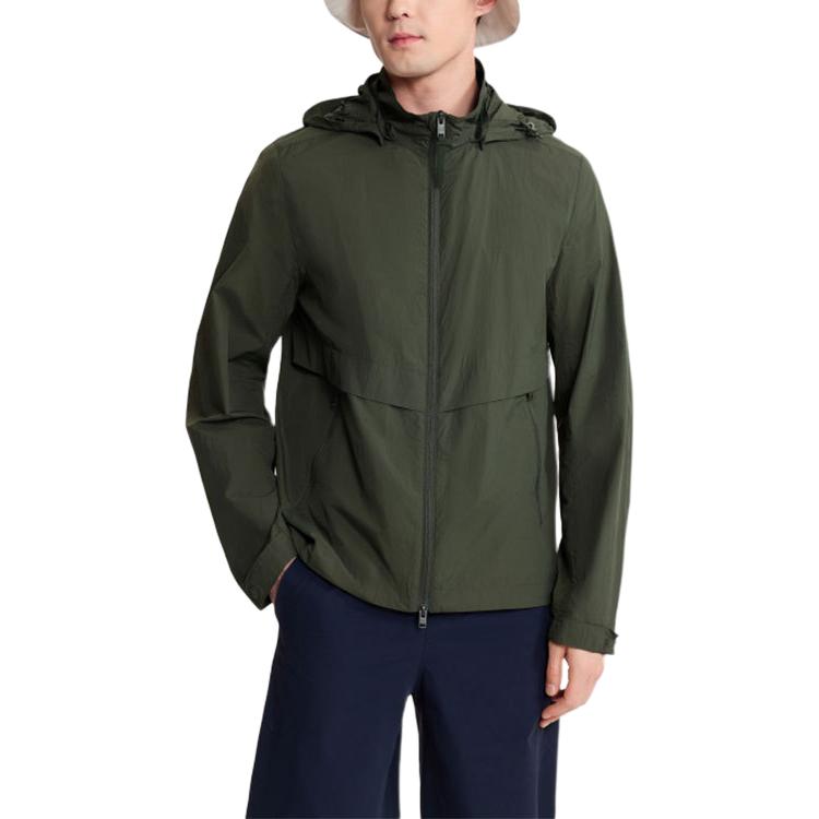 AIGLE  Lightweight UV Protection Water-Resistant Jacket - Avocado Green AW441 圖 2