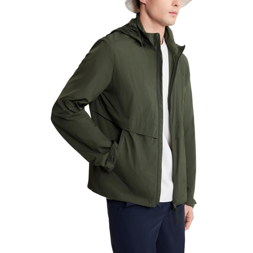 AIGLE  Lightweight UV Protection Water-Resistant Jacket - Avocado Green AW441 圖 4