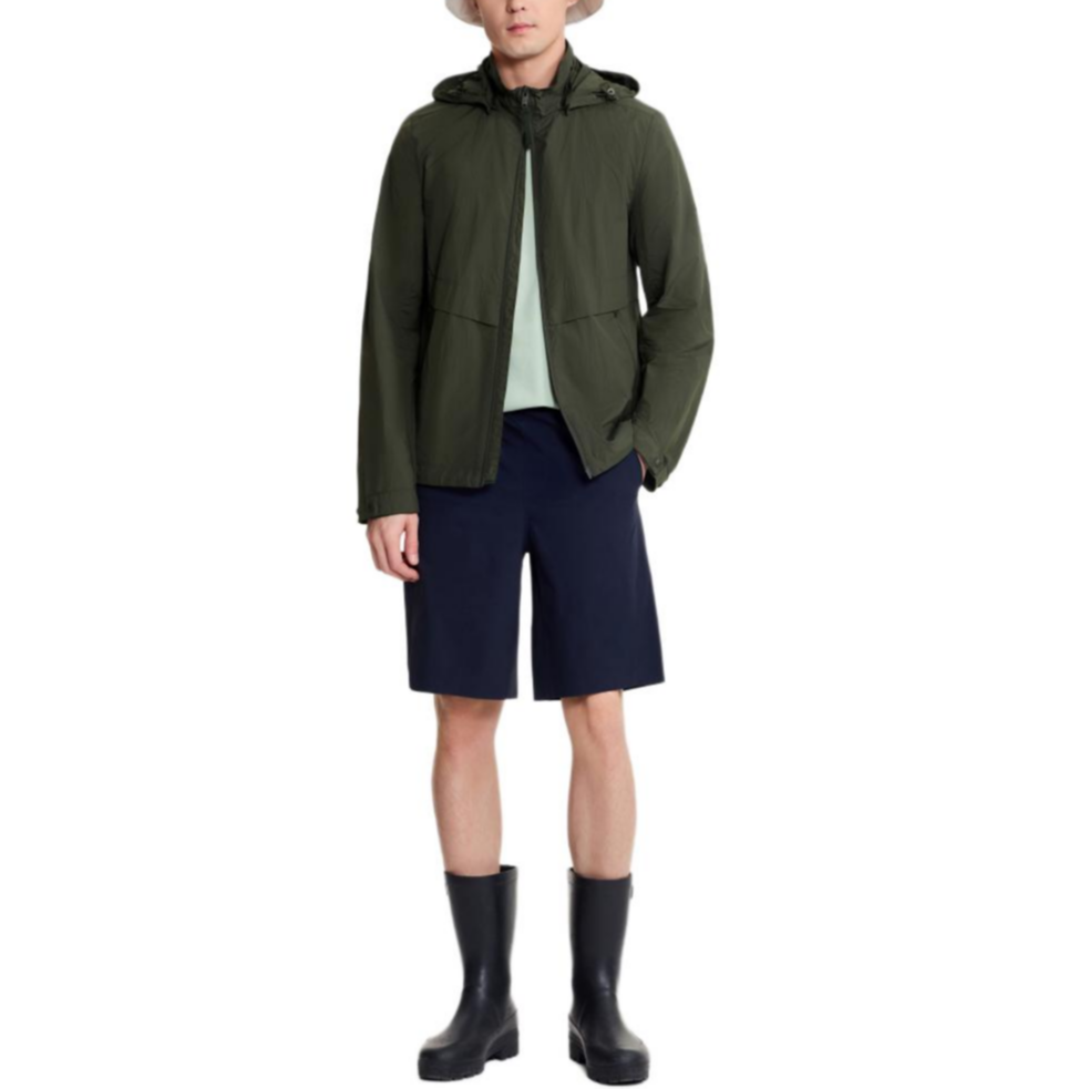 AIGLE  Lightweight UV Protection Water-Resistant Jacket - Avocado Green AW441 圖 5