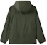 Lookbook AIGLE Jaket Hoodie Simple Solid Lengan Panjang Hijau Avocado. AT993