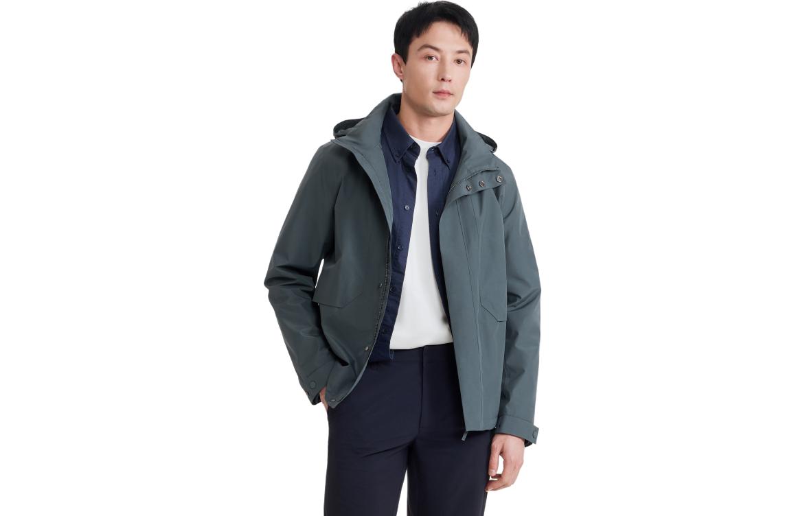 AIGLE  Waterproof Windproof Hooded Zip Long Sleeve Outdoor Jacket AW48 圖 2