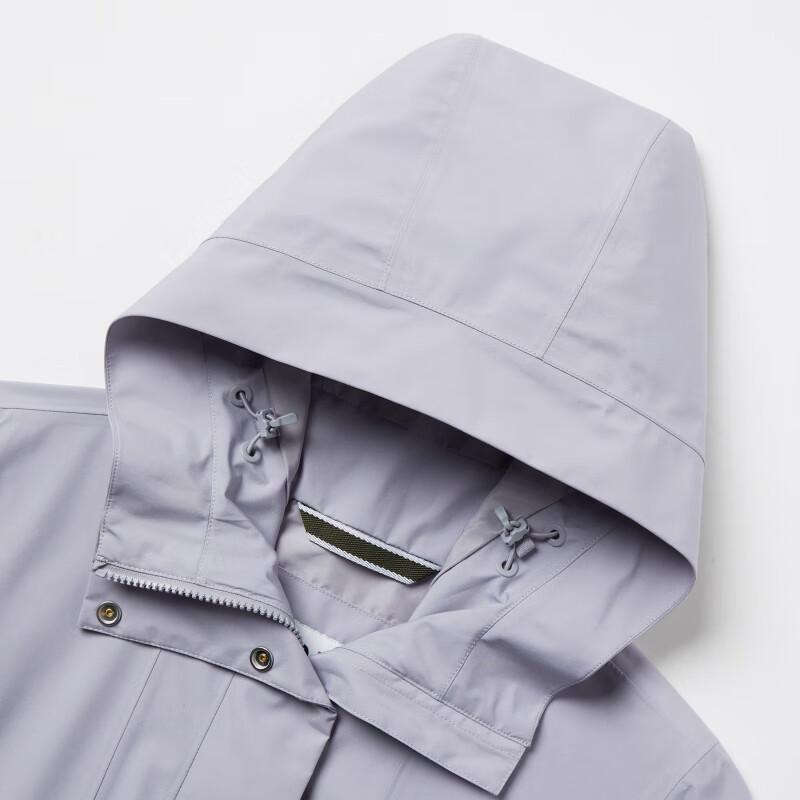 AIGLE  Waterproof Windproof Outdoor Jacket - Hiking, Skiing - Gray Purple BD163 圖 7