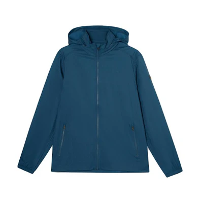 AIGLE Abyss Blue Zip-Up Casual Sports Jacket Long Sleeve Q7931
