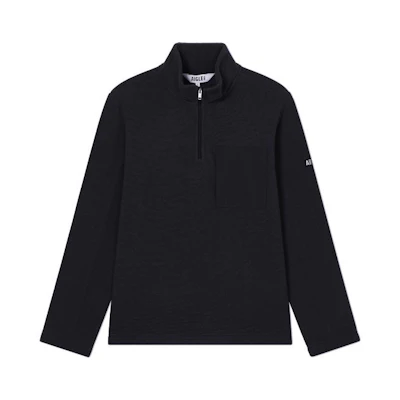 AIGLE Black Outdoor Warm Stylish Casual Long-Sleeve Sweatshirt AR525