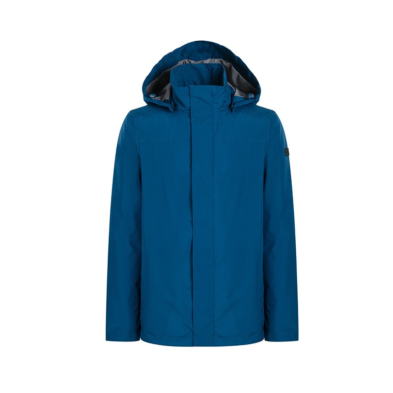 AIGLE Breathable Hooded Jacket Poseidon Blue 8102200132