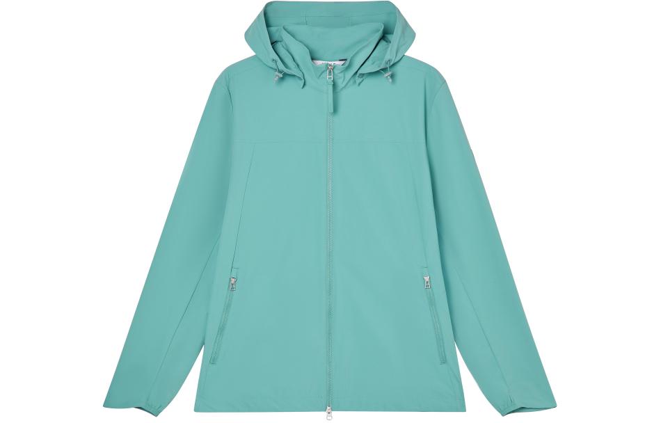 AIGLE Casual Sports Hooded Jacket in Dance Blue Q6534