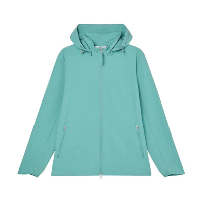 AIGLE Casual Sports Hooded Jacket in Dance Blue Q6534