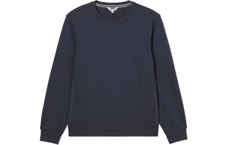 AIGLE Crewneck Casual Long-Sleeve Sweatshirt Imperial Deep Blue AP022