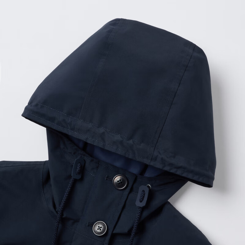 AIGLE FW24 MTD  Stylish Waterproof Windproof Outdoor Hooded Jacket. BE55 圖 13