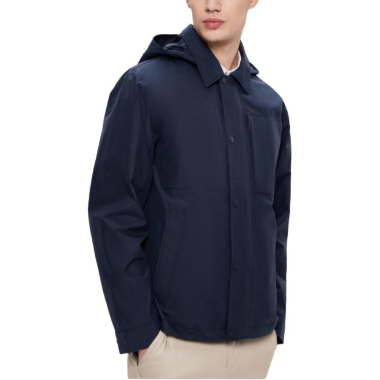 AIGLE GORE-TEX Waterproof Breathable Jacket Imperial Deep Blue AI421