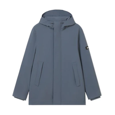 AIGLE GORE-TEX Waterproof Windproof Breathable Jacket Blue Grey AP196
