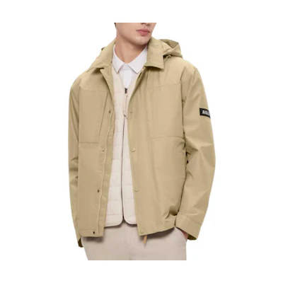 AIGLE GTX Waterproof Windproof Breathable Hiking Jacket Beige AI422