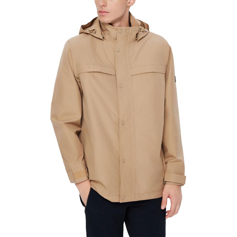 AIGLE GORE-TEX Waterproof Windproof Hiking Jacket - Birch Beige AP055