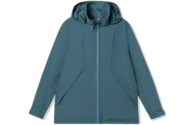 AIGLE GORE-TEX Waterproof Windproof Outdoor Jacket for Men - Mineral Blue N8452